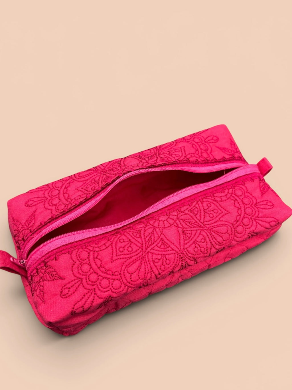 Mandala embroidered bag.